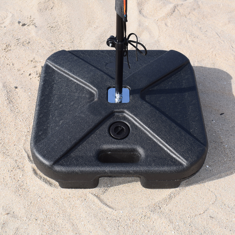 Waterbase Deluxe with adapter for aluminium poles
