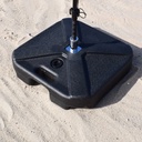 Waterbase Deluxe with adapter for fiberglass poles