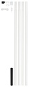 Mast voor LED-boom (6 meter)