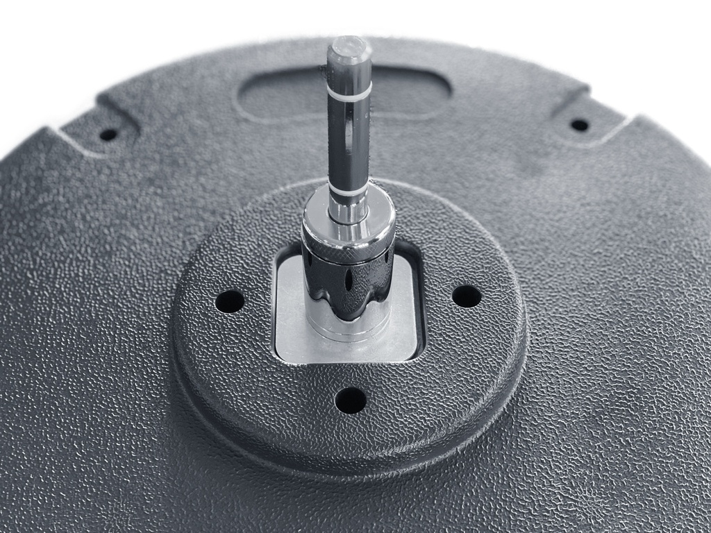 (OUD) Haltervoet rotator fiberglass