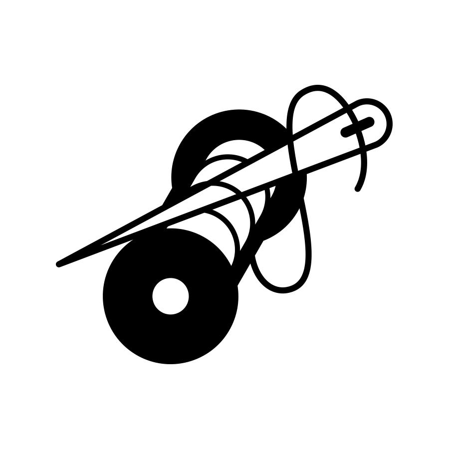 Elastische band - zwart 15 cm