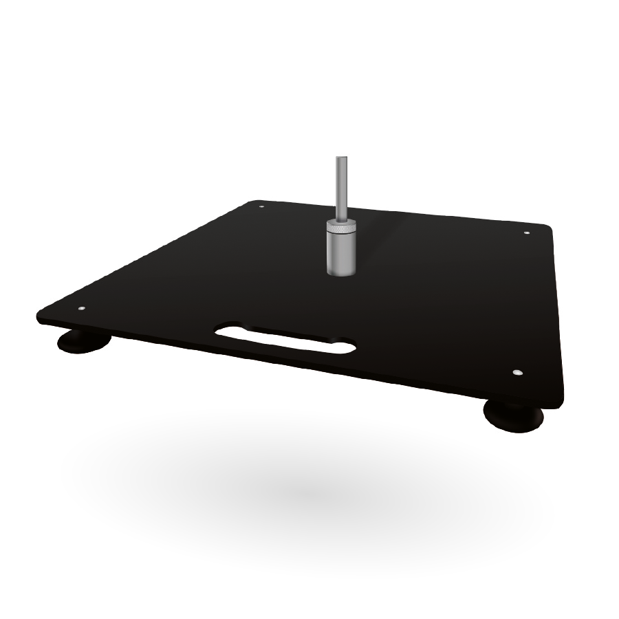 (OLD) Heavy metal baseplate for fiberglass poles