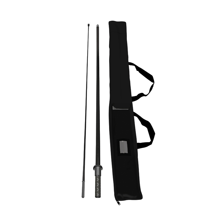 (OUD) Beachflag stok recht fiberglass - small