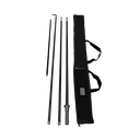 Fiberglass beachflag pole square - large (old)