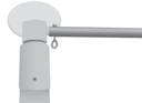Banieruithouder draaitop (polyester mast)