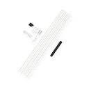 Mast voor LED-boom (6 meter)